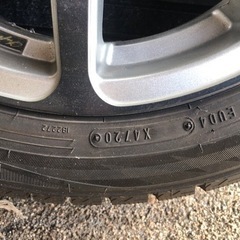 185/55R15 DUNLOP スノータイヤ付き