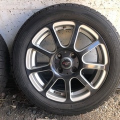 185/55R15 DUNLOP スノータイヤ付き