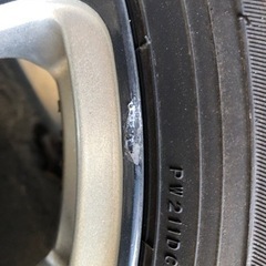 185/55R15 DUNLOP スノータイヤ付き