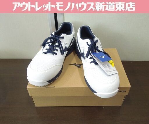 新品 ミズノ 安全靴 28.0cm EEE 白 F1GA210001 オールマイティ LS2 11L MIZUNO ホワイト ワークシューズ 靴 未使用品 札幌市東区 新道東店