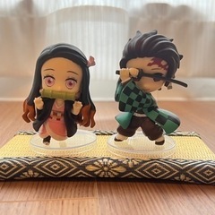 炭治郎と禰豆子フィギュア