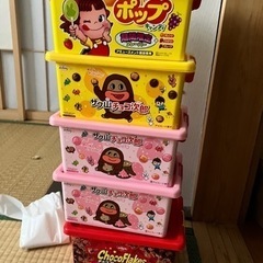 お菓子 コンテナ プライズ品