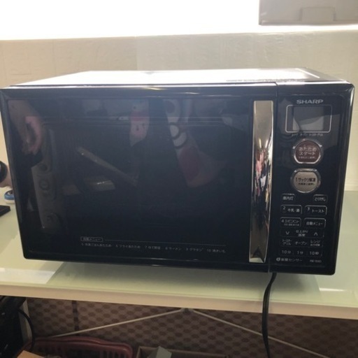 シャープ RE-S5D-8 ブラック 電子レンジ オーブン Amazon | シャープ