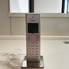 シャープコードレス電話機　JD-XF1CL