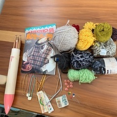 決まりました🥰✋🏽手芸用品　編み物道具セット