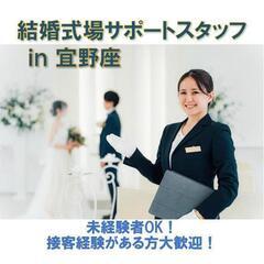 11/16～★結婚式場サポートスタッフ★未経験者OK