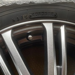 225／65R／17 スタッドレスタイヤホイール4セット中古で