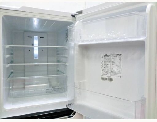 3ヵ月保証】ハイセンス 2ドア冷蔵庫 HR-D1302 130L 2017年製 右開き