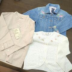 無印良品シャツ プチフルールカーディガン gapbabyジャケット