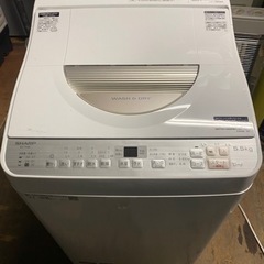 北九州市内配送無料　保証付き　ES-TX5B-N 縦型洗濯乾燥機...