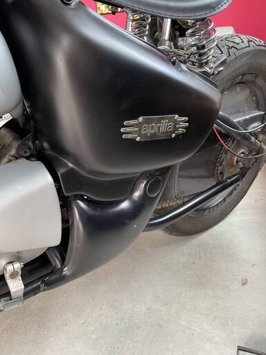 ◇アプリリア aprilia クラシック50 /CLASSIC50 実働 ブラック 書類