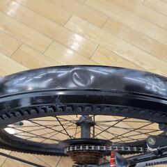 ☆ジモティ割あり☆ HUMMER 折り畳み自転車 黒 H×D×W クリーニング済み