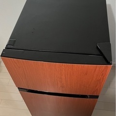 ウッドデザイン冷蔵庫・冷凍庫　新品同様　水戸市
