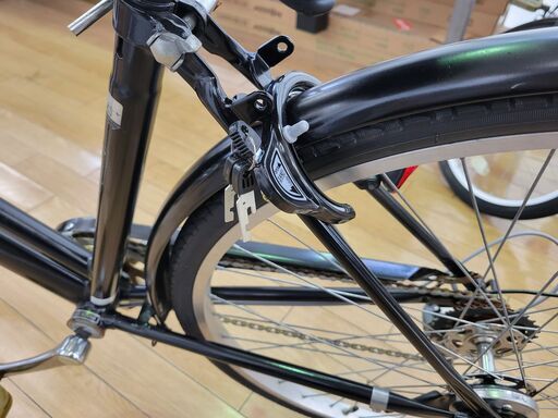 ☆ジモティ割あり☆ 自転車 黒 H×D×W クリーニング済み TK948