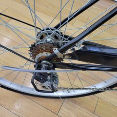 ★ジモティ割あり★  自転車 黒 H×D×W クリーニング済み TK948 ☆ジモティ割あり☆ 自転車 黒 H×D×W クリーニング済み TK948