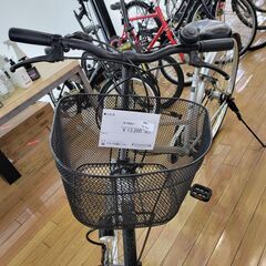 ★ジモティ割あり★  自転車 シルバー H×D×W クリーニング済み TK952 ☆ジモティ割あり☆ 自転車 シルバー H×D×W クリーニング済み TK952