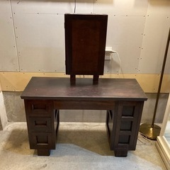 松本民芸家具 309型三面鏡 ドレッサー 鏡台 ヴィンテージ 和モダン