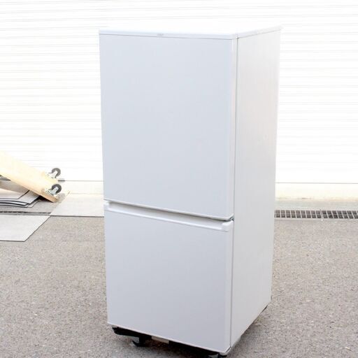T597) AQUA 2ドア AQR-17M(W) 2022年製 168L 右開き 58L大容量冷凍室 全段強化処理ガラス棚 アクア ノンフロン冷凍冷蔵庫 単身 1人暮らし