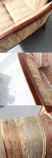 T594) maruni リクライニングチェア 地中海 天然木 無垢材 ファブリック エレガント ナチュラル インテリア 家具 マルニ木工 椅子 ソファ