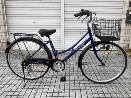 【26インチ自転車】外装6段変速付　前タイヤ、チェーン、鍵新品❗️スペアキーあり　若林自転車　膳所店　SALE中❗️