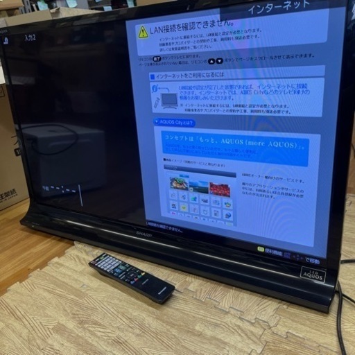 SHARP 液晶カラーテレビ LC-40J9 40型 2014年製