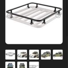 カーメイト ルーフデッキ inno ルーフラック ブラック INA510