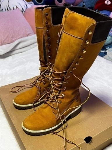 timberlandロングブーツ