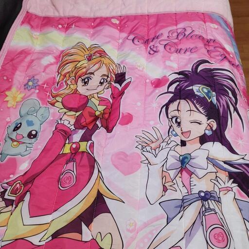 ふたりはプリキュア 毛布 ふたりはプリキュア Max Heart ハーフケット毛布 新品 2005年