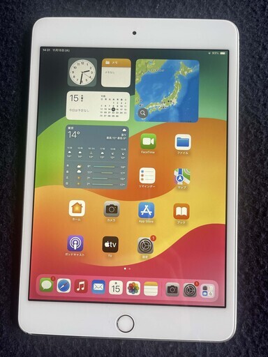 ipad mini５ A2133 silver wi-fi ６４GB　SIMフリー バッテリー９９%