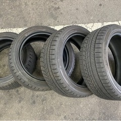 ◇バリ山◇美良品/スタッドレスタイヤ/245/45R18/2022年製4本セット◇