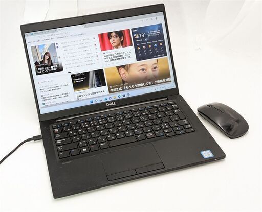送料無料 訳あり 新品マウス付き 高速SSD 13.3型 中古良品 ノートパソコン DELL Latitude 7380 第6世代 Core i7 8GB 無線 Windows11 Office