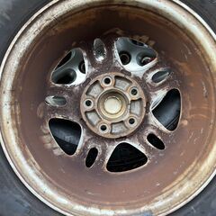 20249【札幌】冬タイヤセット スタッドレス 社外16アルミ 16×7J PCD127 