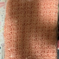 手作り編み物  マフラー
