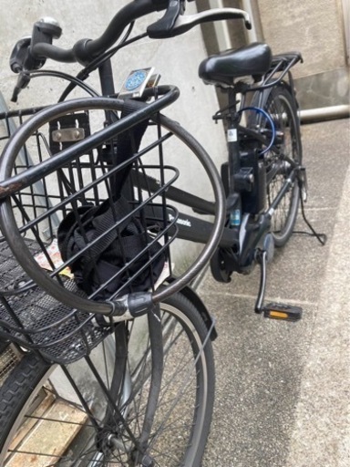 Panasonic電動アシスト自転車ブラック24インチ