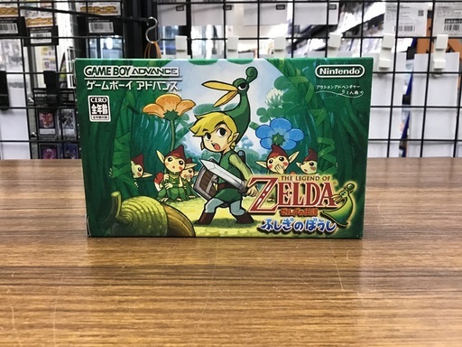 【美品】GBA ゼルダの伝説 ふしぎのぼうし