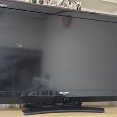 ジャンク品　　2011年製　SHARP32型テレビ　