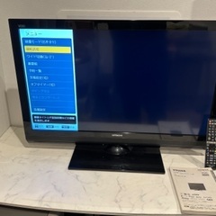 【中古】札幌 引取限定 37V型液晶テレビ HITACHI 日立...