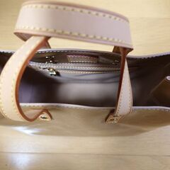 ルイヴィトン／リードPM】超美品ヴェルニ／ノワゼット(ベージュ