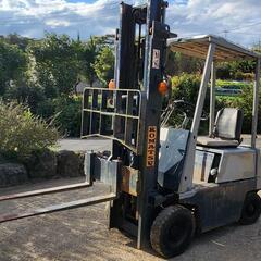 フォークリフト 実働 コマツ FG09-2 ヒンジ付き