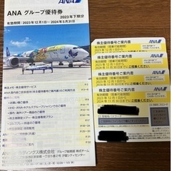 ANA 株主優待チケット 4枚セット　全国配送OK