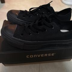 CONVERSE　スニーカー　黒　23cm