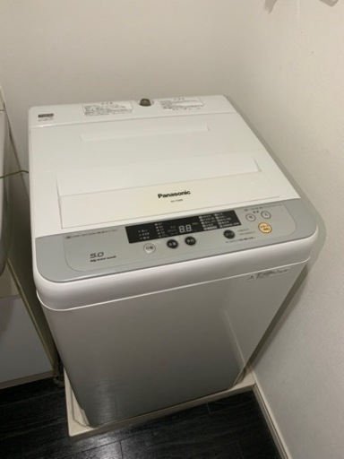 名古屋市近郊限定送料設置無料 2021年式ハイアール全自動洗濯機5.5kg付属品は給水ホース排水ホース
