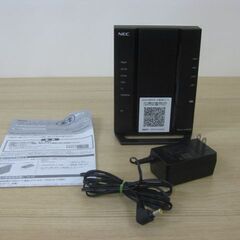 NEC Wi-Fi 無線LANルーター Aterm WG2600...