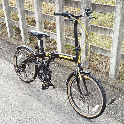 ★お届け可！★ HUMMER 20インチ 自転車 6段変速