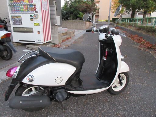 ビーノ FI 安心の初期不良対応車⭐︎人気ホワイト♪ バッテリー新品 4