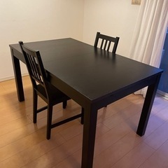 【武蔵小杉】ダイニングテーブル & 椅子x2