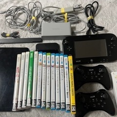 WiiU コントローラー カセット 多数セット ブラック