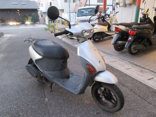 レッツ4　【現状渡し】　シルバー　4スト　インジェクション　原付　CA45A レッツ4 【現状渡し】 シルバー 4スト インジェクション 原付 CA45A