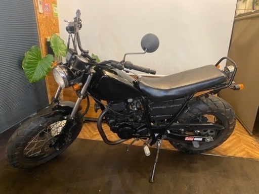 ヤマハ TW225E（DG09J）ブラック 実動