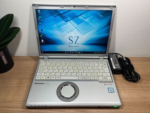 Sim搭載・お買い得＞JC0887 軽量 Panasonic レッツノート CF-SZ6 8GB / SSD 256 /i5 office Win1１